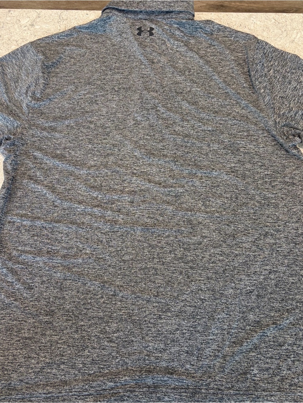 Under Armour Men’s Gray Heather Performance Polo-XL - Picture 9 of 9